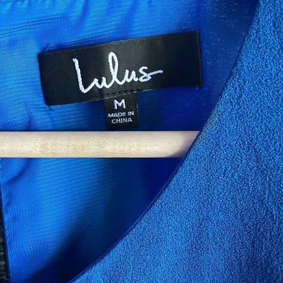 New with tags Teal Lulus midi dress. - Picture 3 of 4